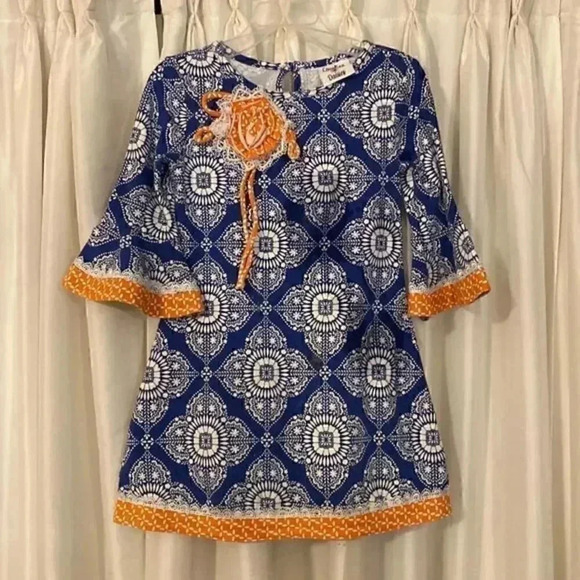 Dillard’s childrens‎ special occasion fall dress.NWOT